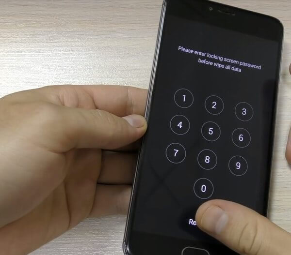 Что делать, если Мейзу при сбросе настроек требует пароль