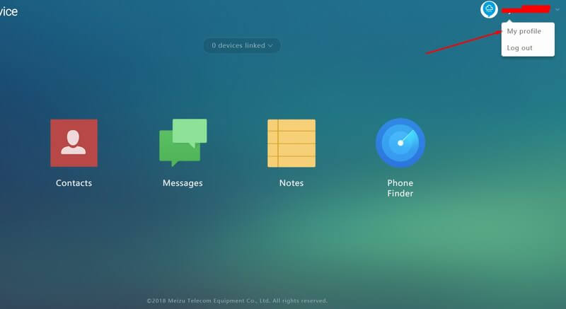 Отвязать аккаунт Flyme от телефона Meizu